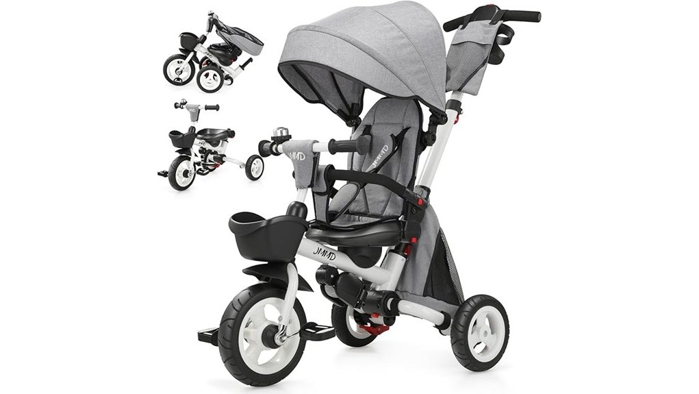 versatile tricycle stroller review