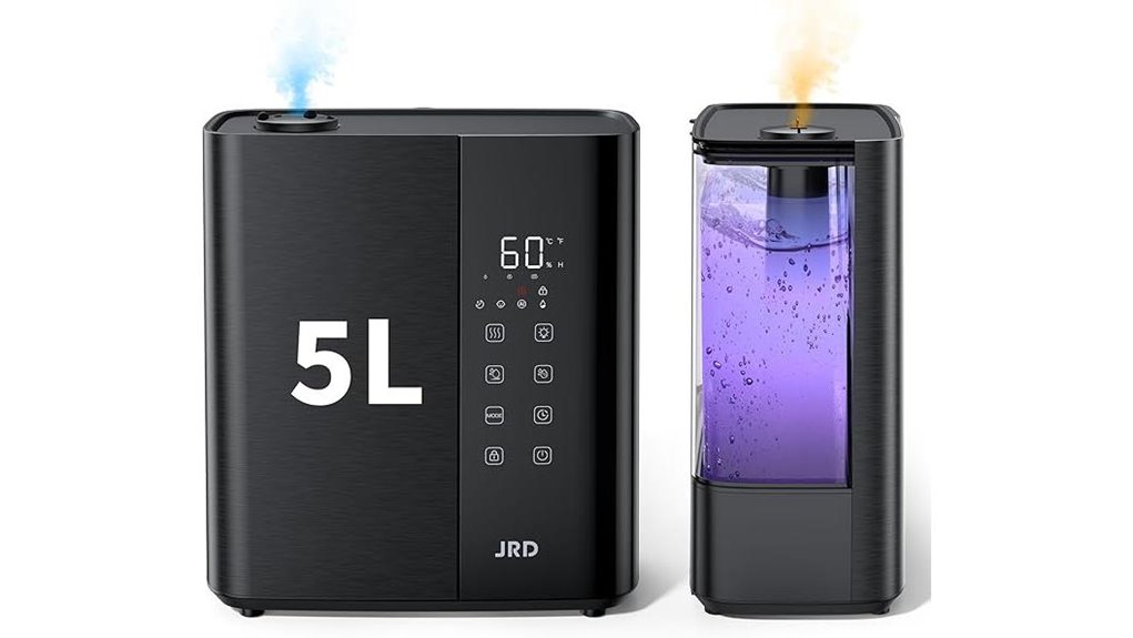 versatile warm cool mist