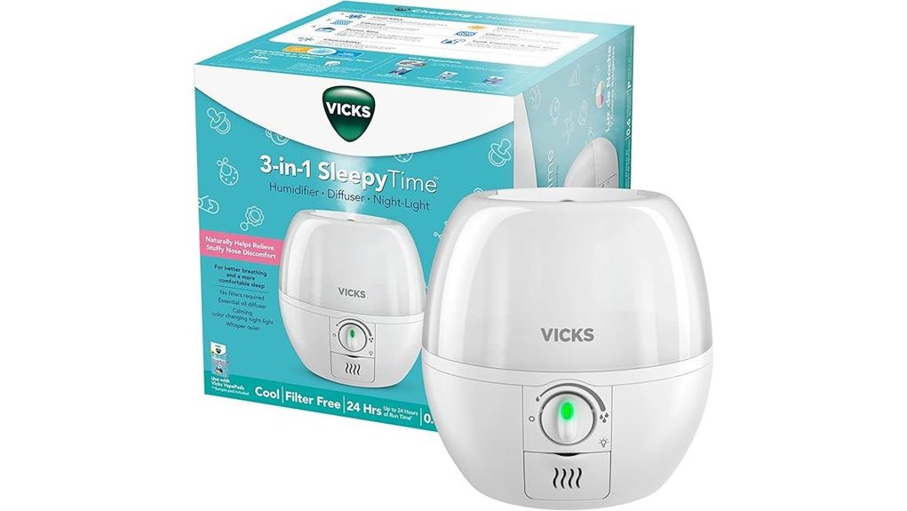 vicks humidifier for sleep