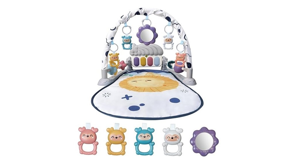 adorable infant activity mat