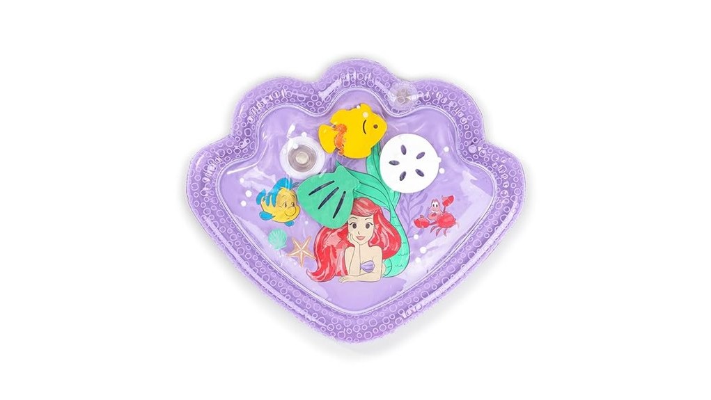 ariel themed water play mat