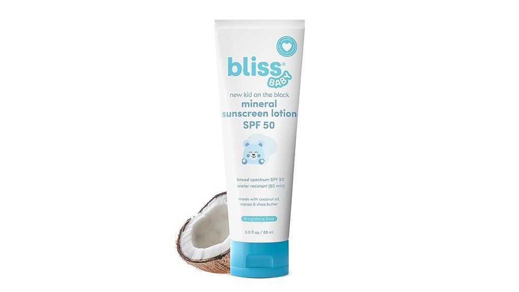 bliss baby sunscreen review