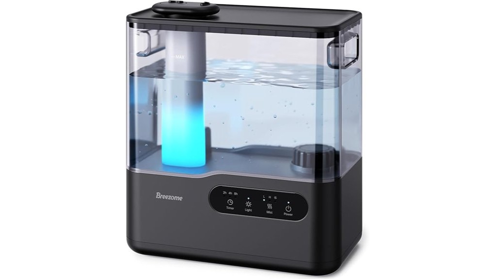 breezome mjs20 humidifier evaluation