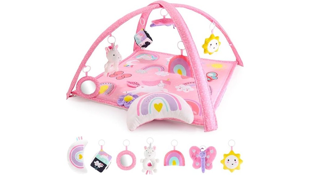 charming rainbow themed baby essentials
