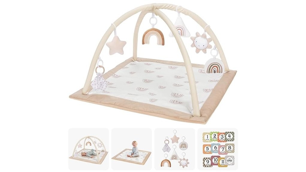comfortable and practical playtime