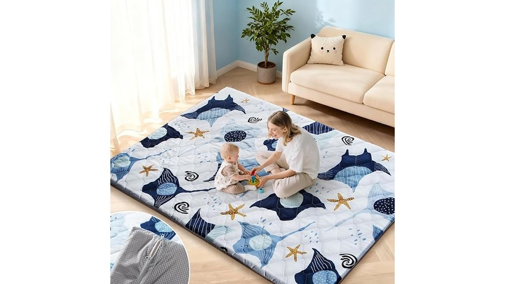 comfortable and safe playtime