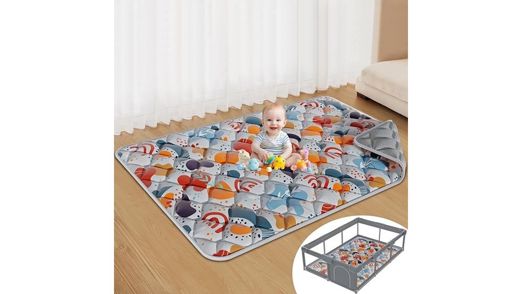 comfortable and safe playtime