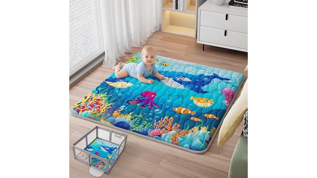comfortable and safe playtime