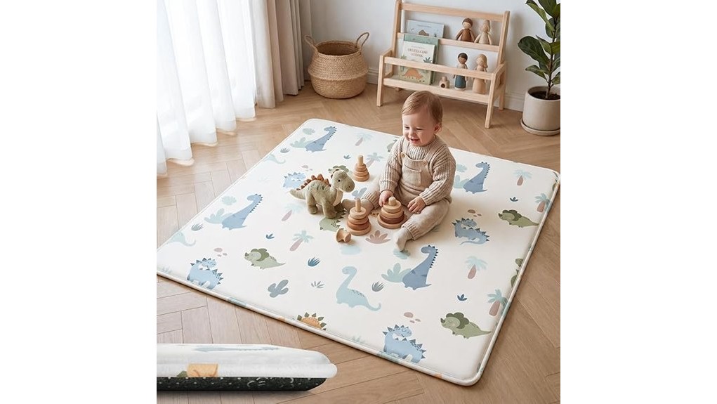 comfortable baby play surface