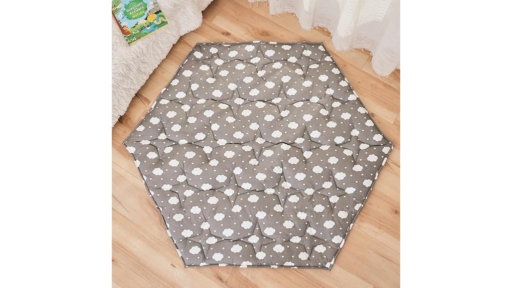 comfortable safe play area