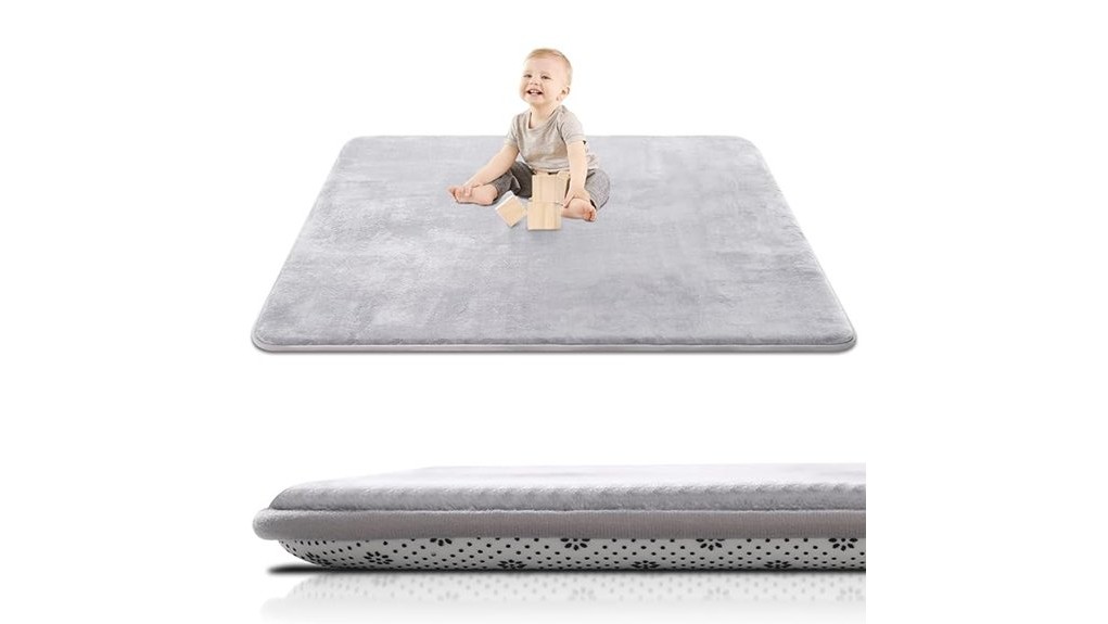 comfortable safe play area