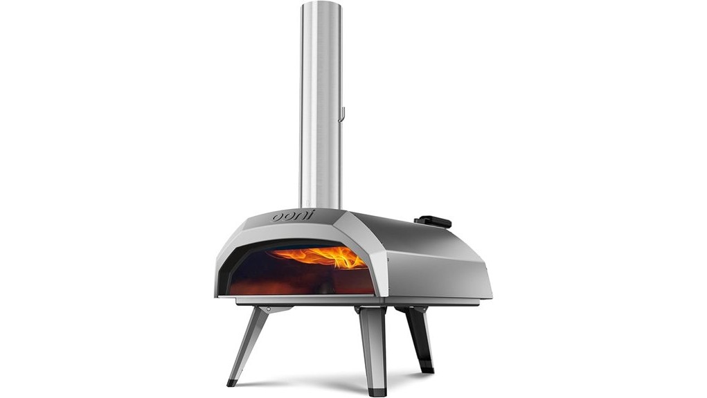 compact efficient pizza oven