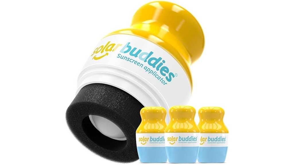 easy sunscreen application tool