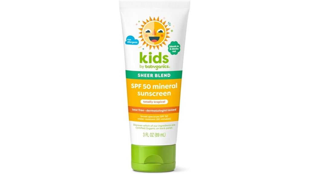 effective baby sunscreen option