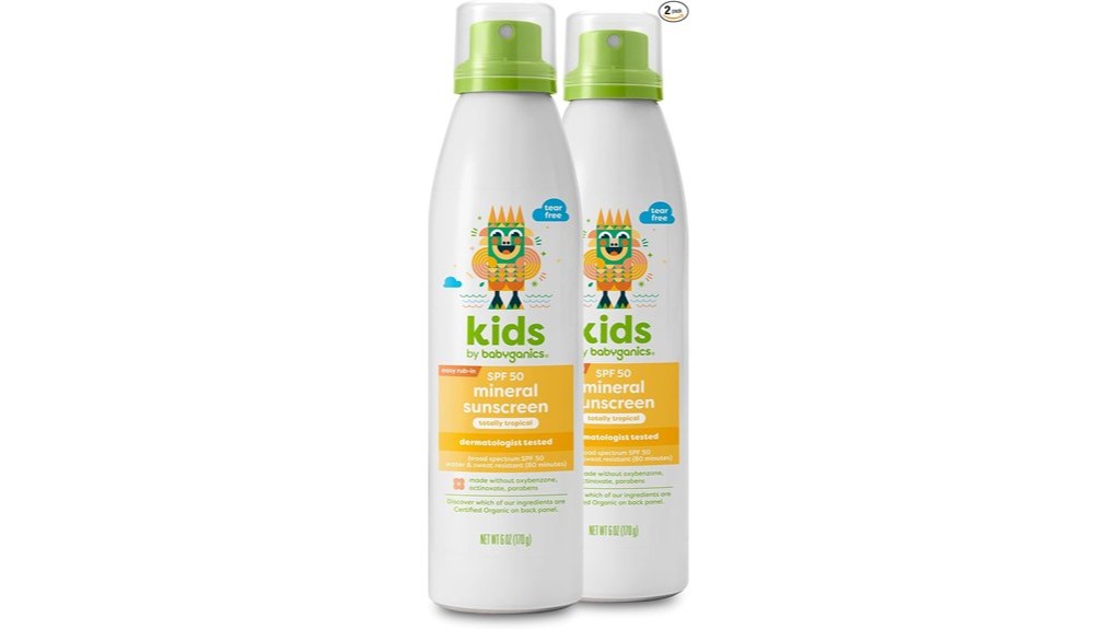 effective kids sunscreen option