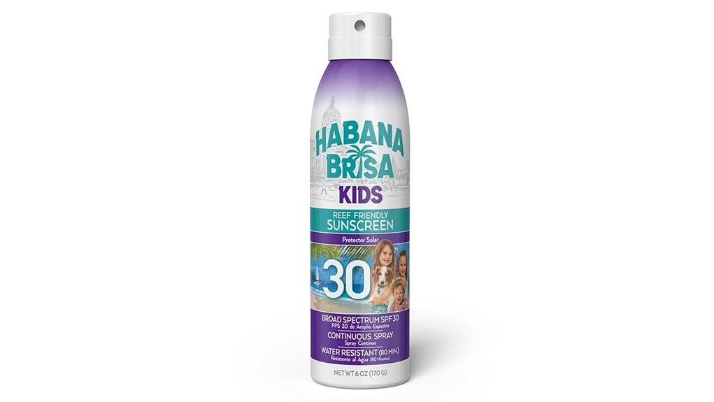 effective kids sunscreen spray