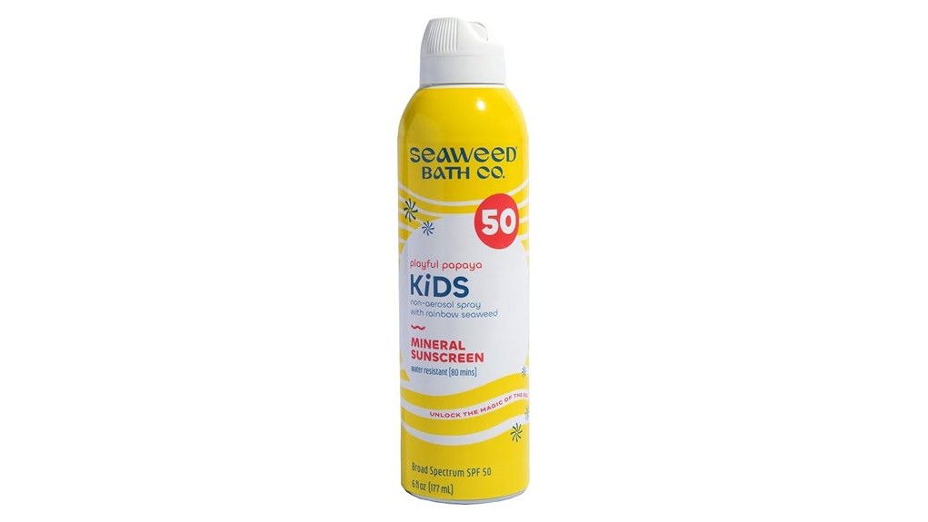 effective kids sunscreen spray