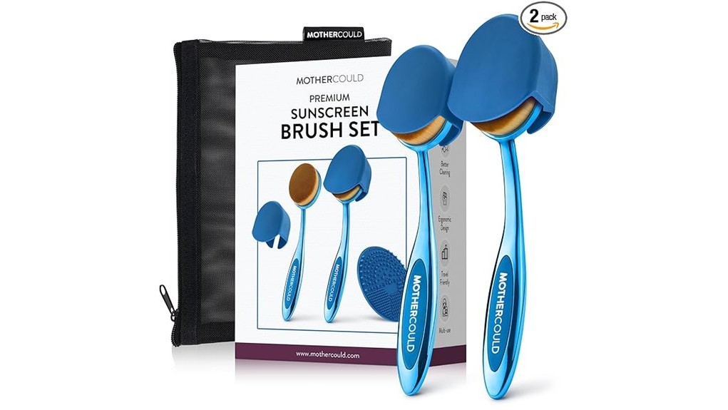 effective sunscreen application tool