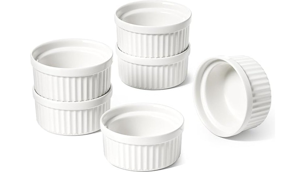 elegant dipping sauce bowls