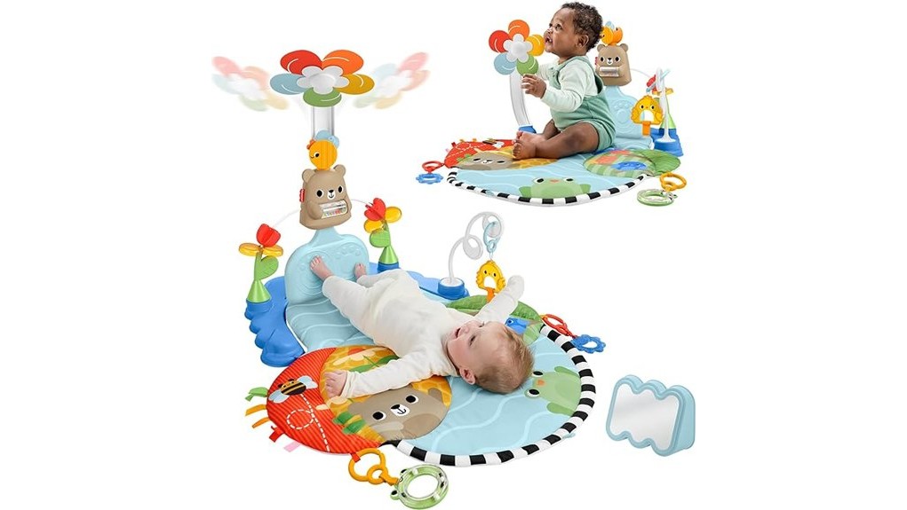 engaging colorful developmental playtime