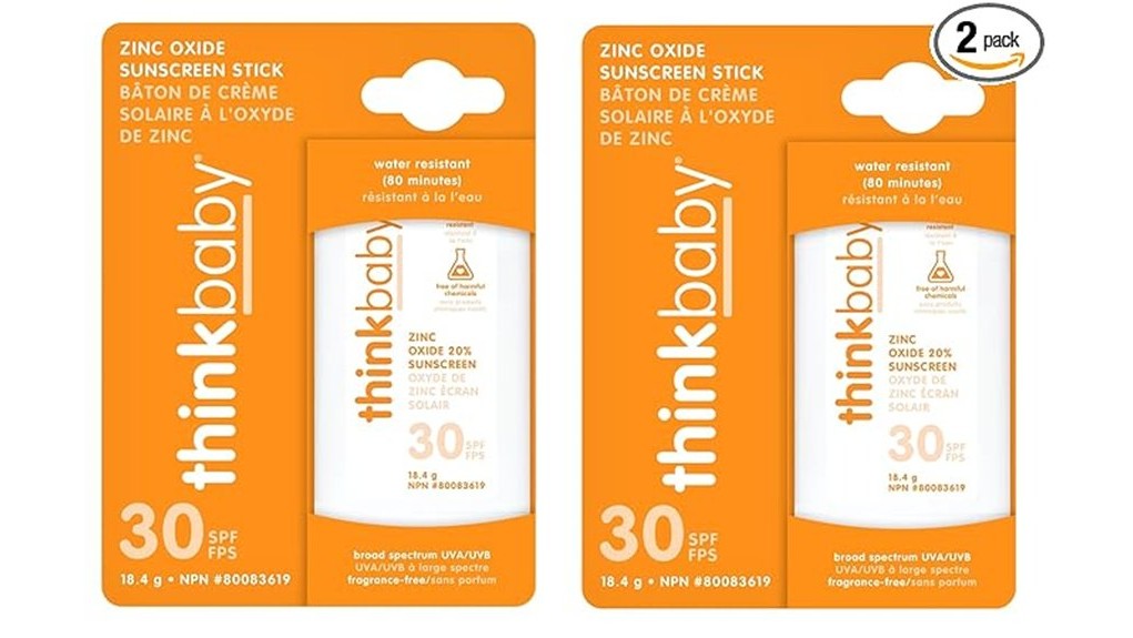 family friendly sunscreen stick