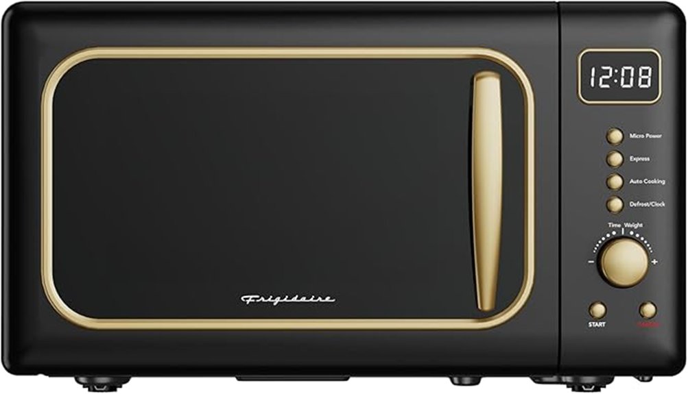 frigidaire retro microwave review