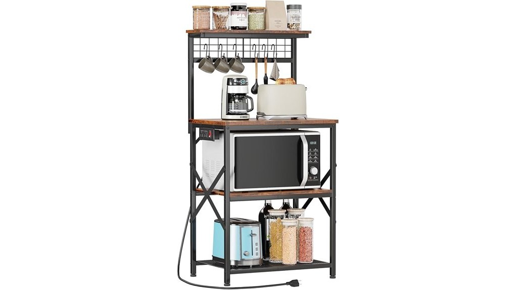 furologee kitchen bakers rack
