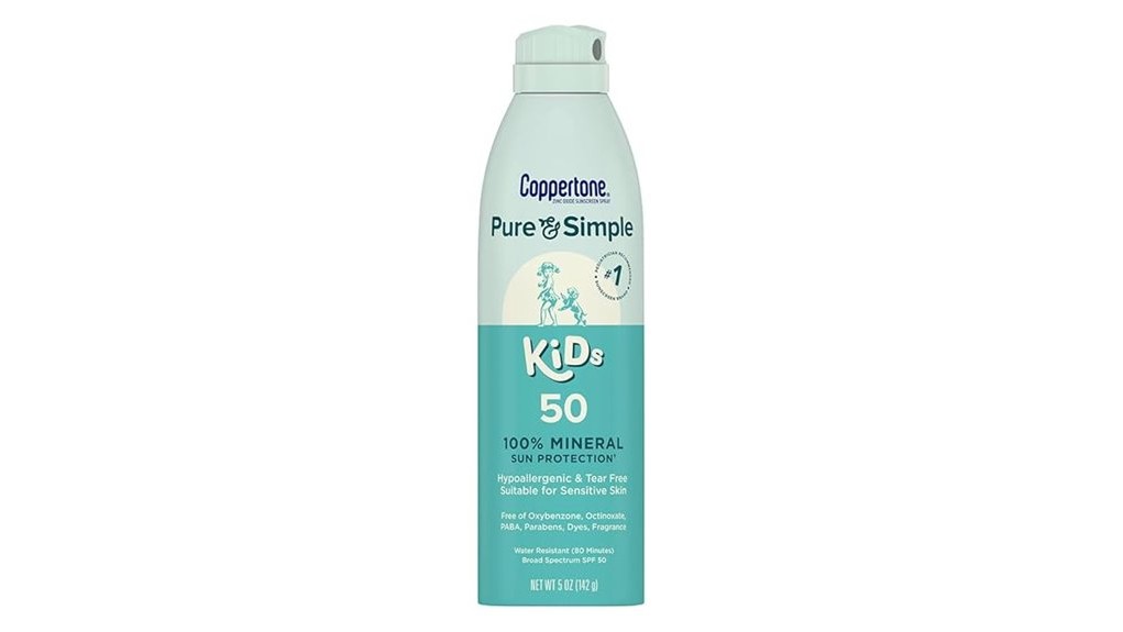 gentle effective kids sunscreen