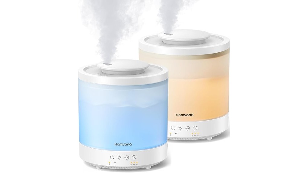 homvana bedroom humidifier review