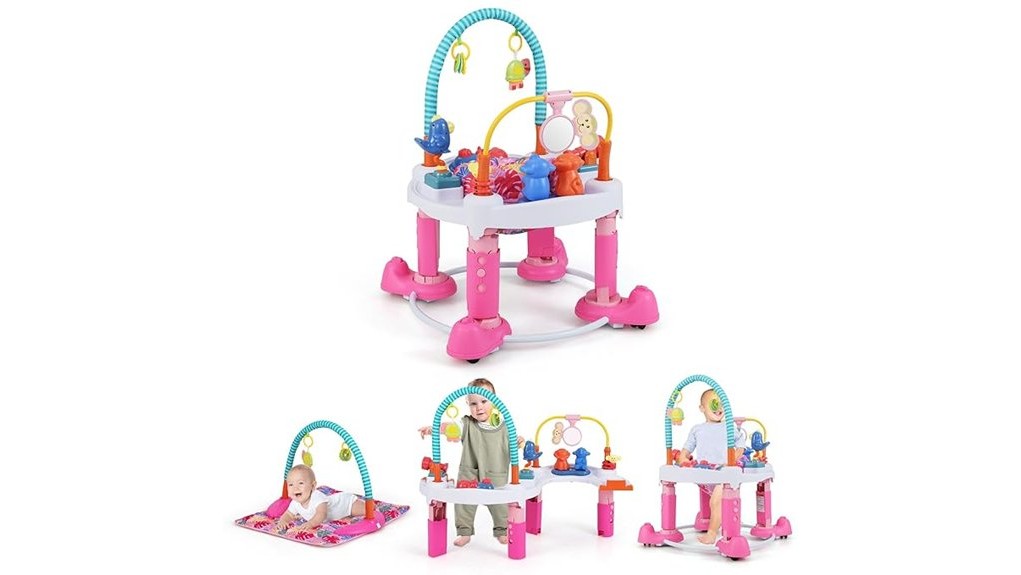 infants playful bouncing experience