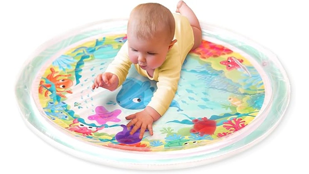 inflatable tummy time fun