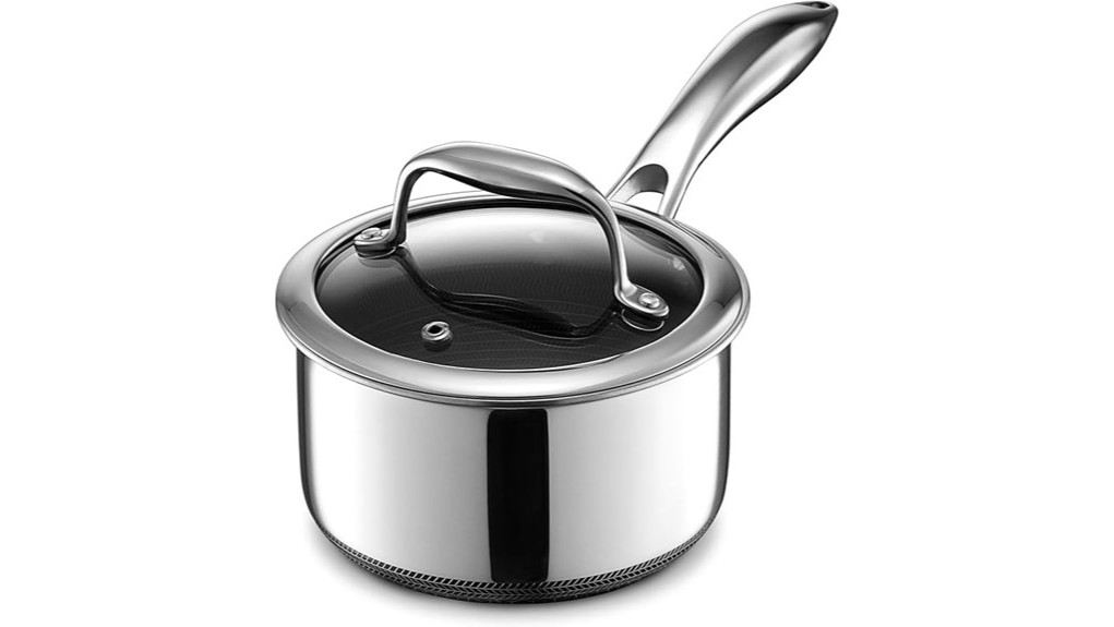 innovative nonstick saucepan design