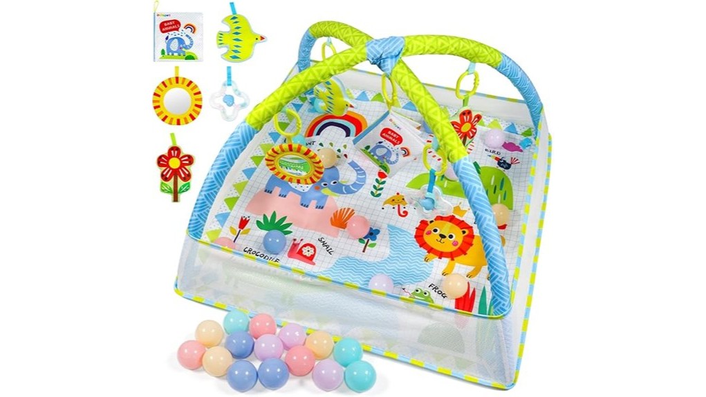 playful engaging baby gym