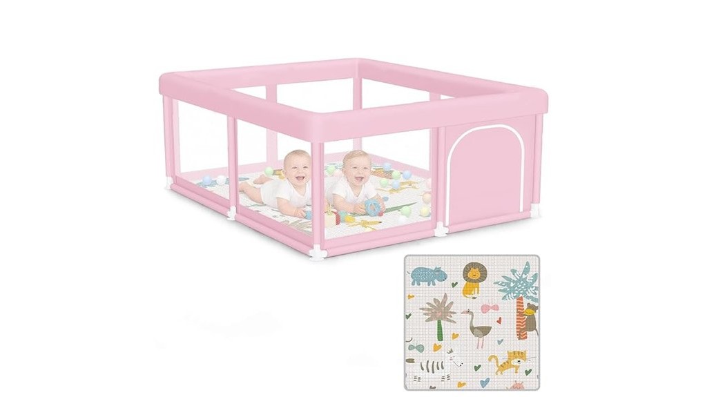 safe and spacious playpen