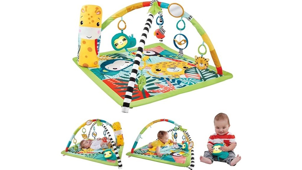 sensory rich baby playmat