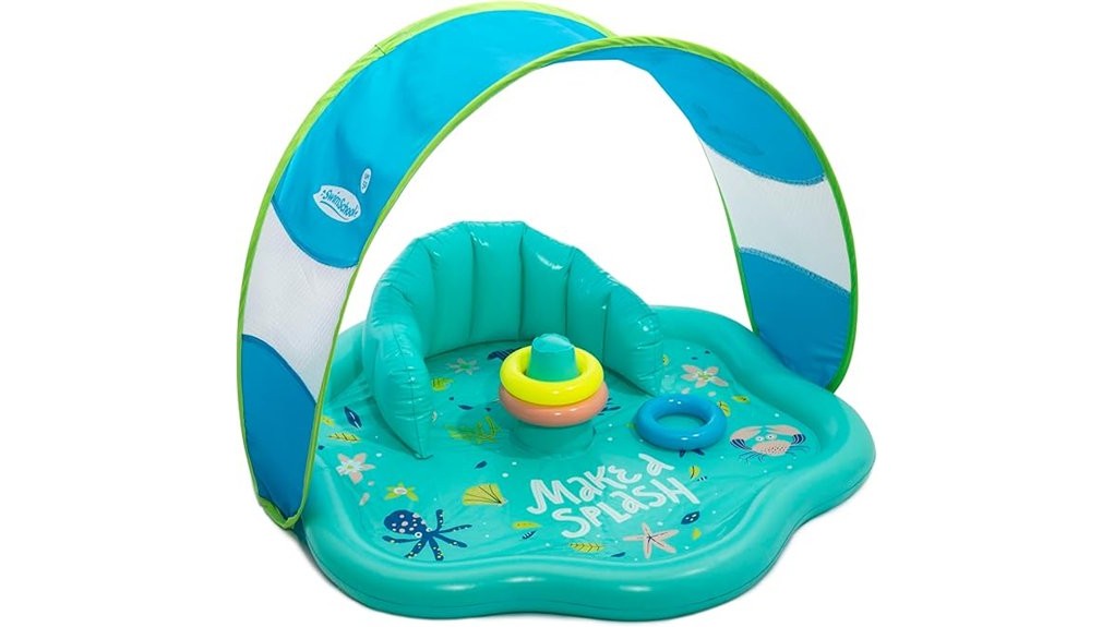 swimschool baby pool float