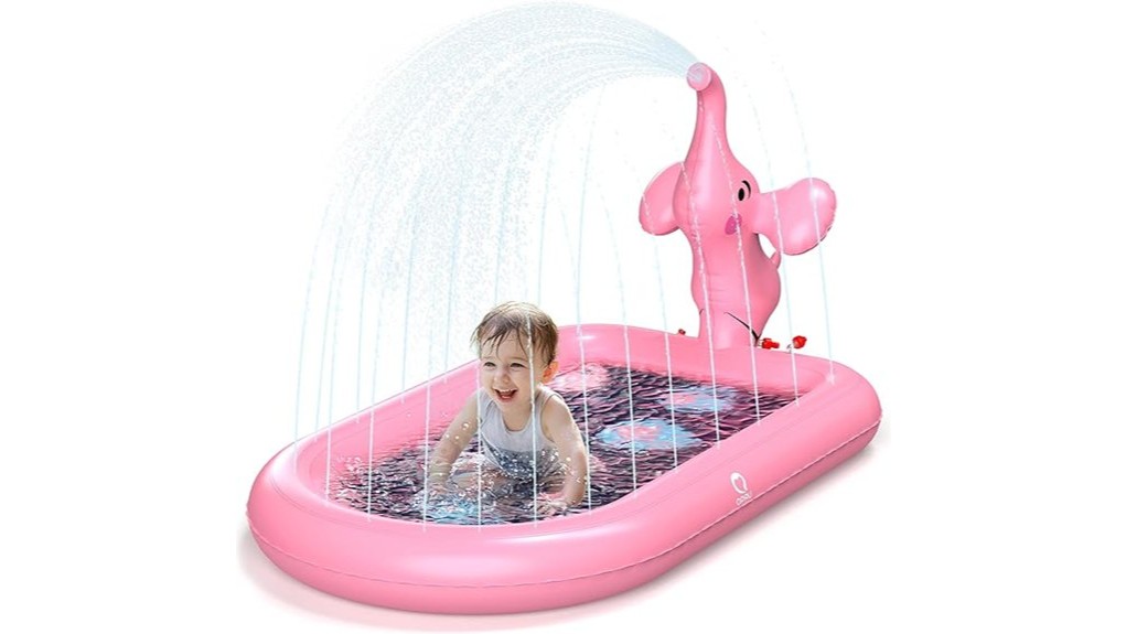 toddler friendly splash pad review
