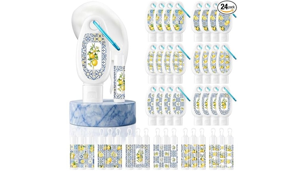 travel size sunscreen and balms