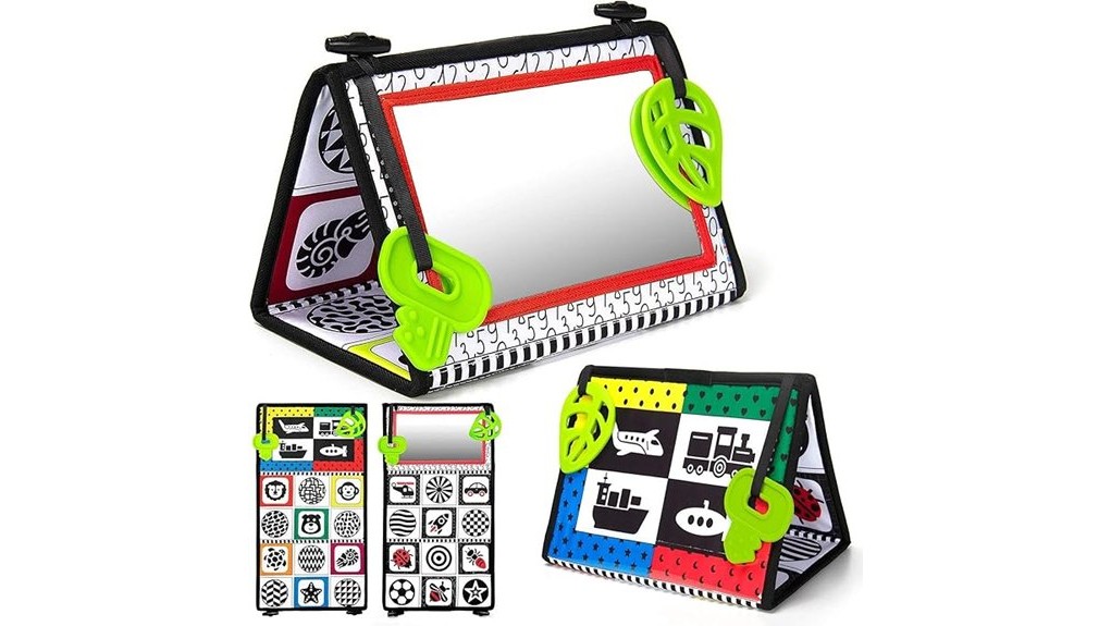 tummy time baby mirror