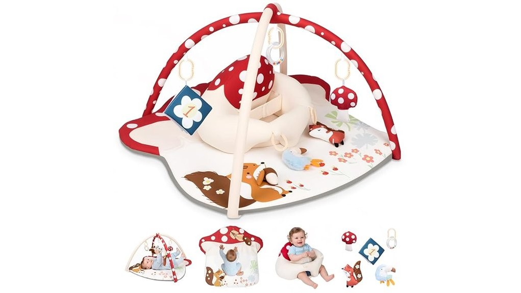 versatile infant play area