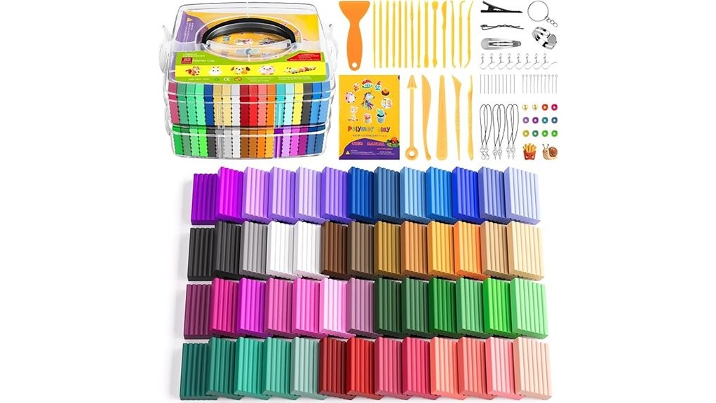 versatile polymer clay set